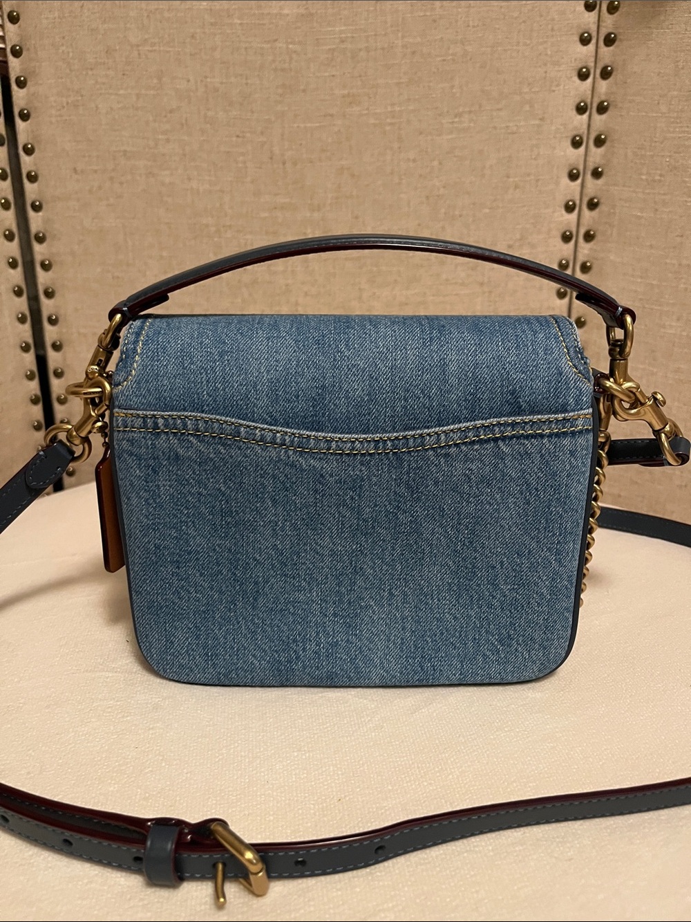 Coach Cassie denim 19 crossbody - Picture 4 of 10